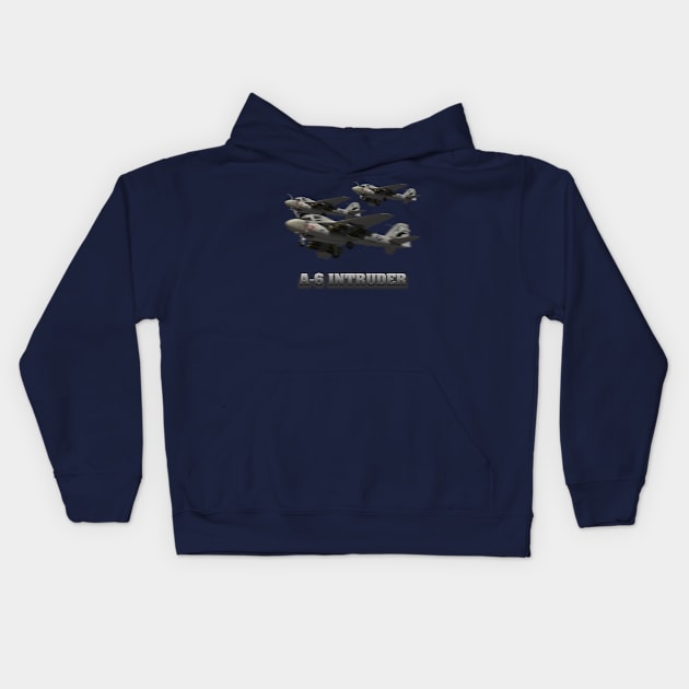 A-6 Intruder Kids Hoodie by Caravele